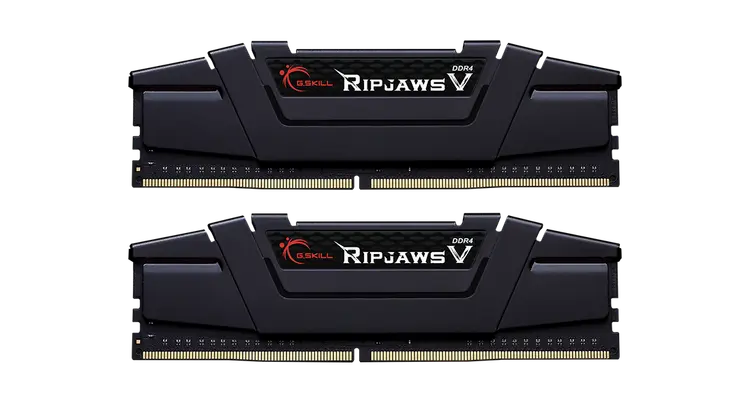 G-SKILL RIPJAWS V 8GBX2=16GB 3200MHZ BLACK DDR4